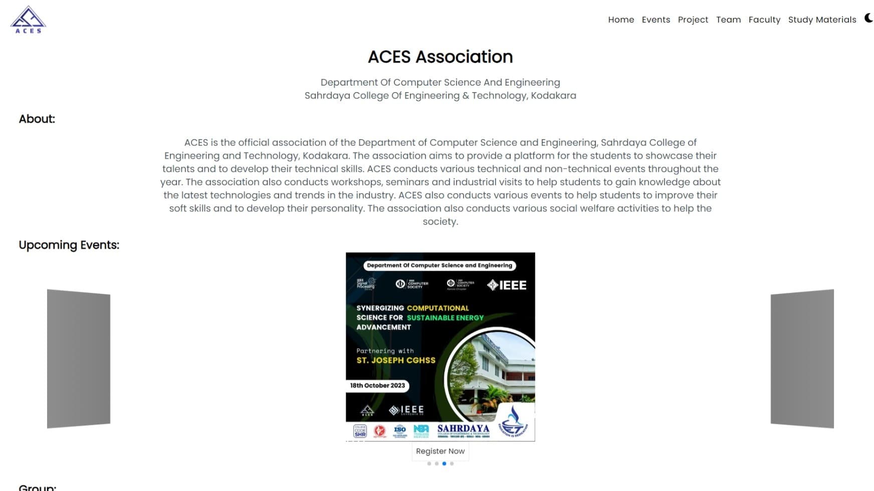 CSE Department Website