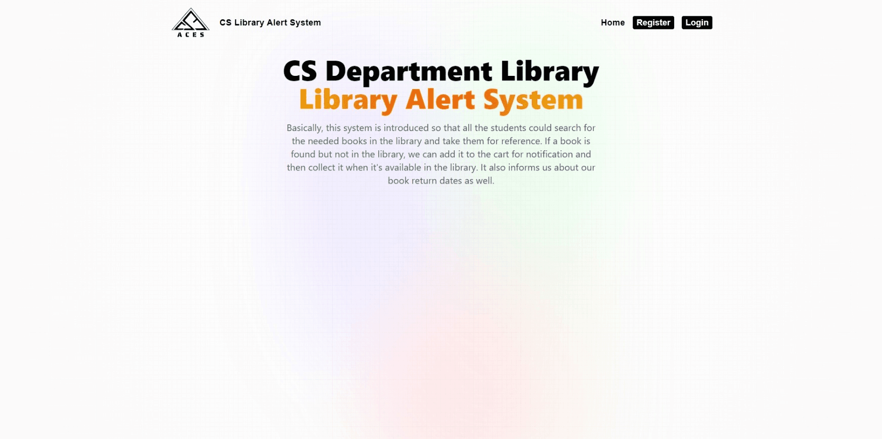 CSE Department Library Management System